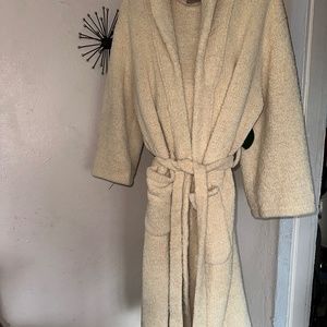 Kashmere One Size Soft N Cozy Bathrobe Open w Belt